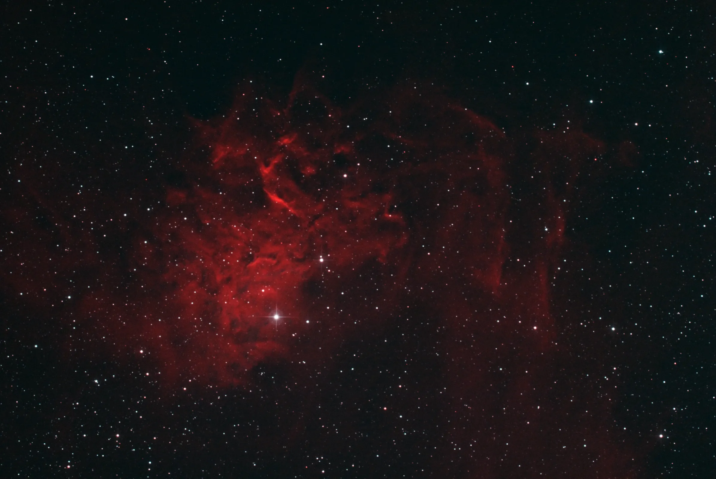 Flaming Star Nebula